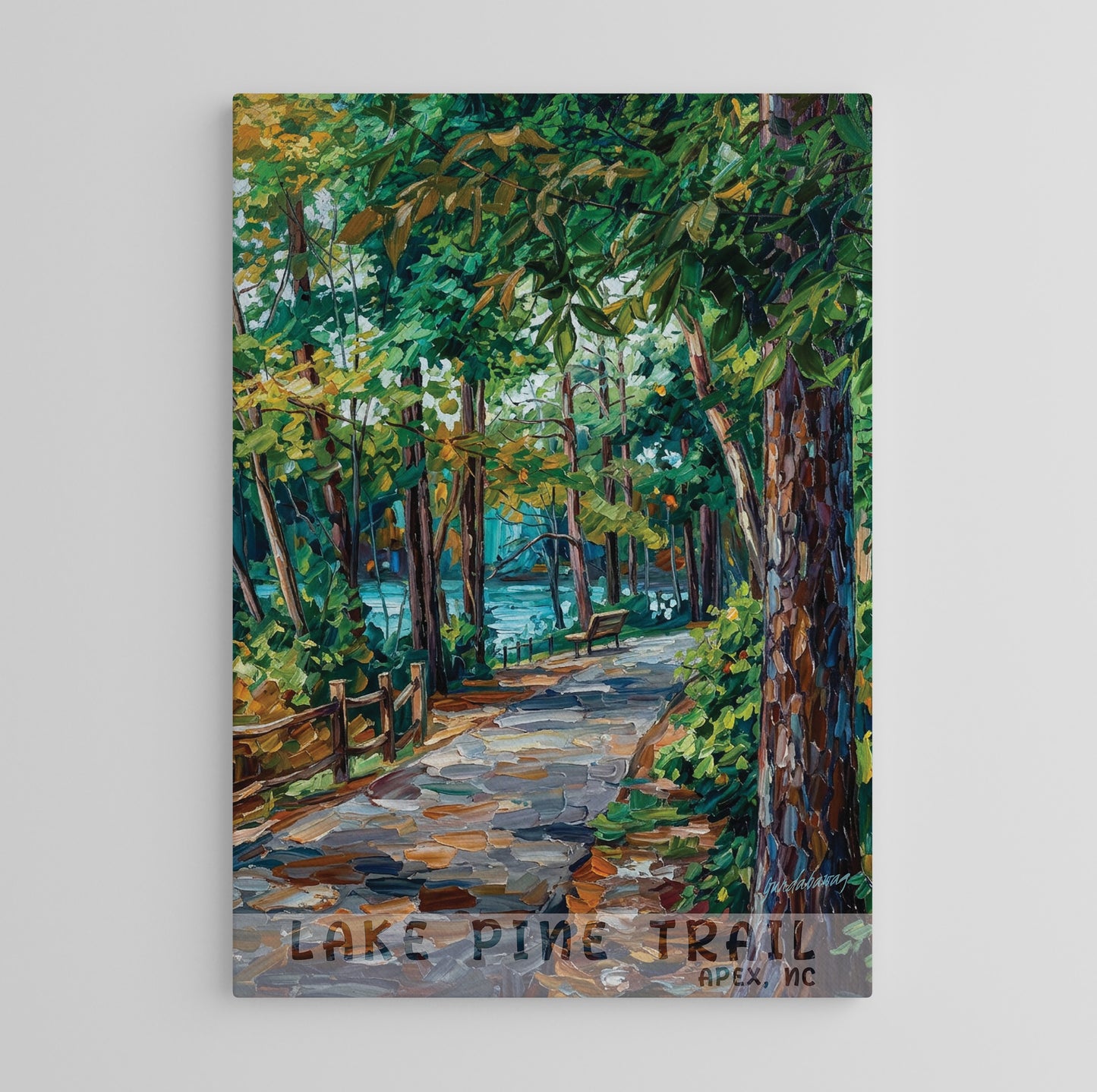 Apex NC - Lake Pine Trail