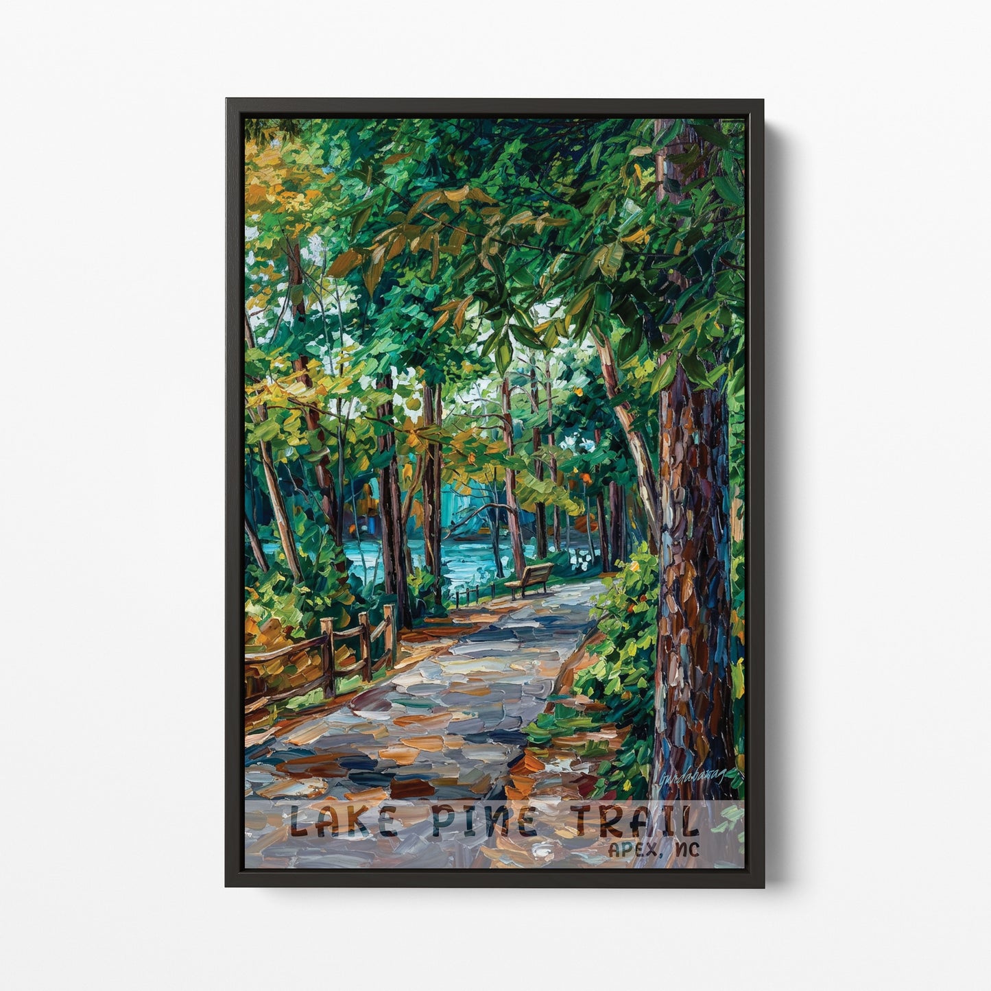 Apex NC - Lake Pine Trail