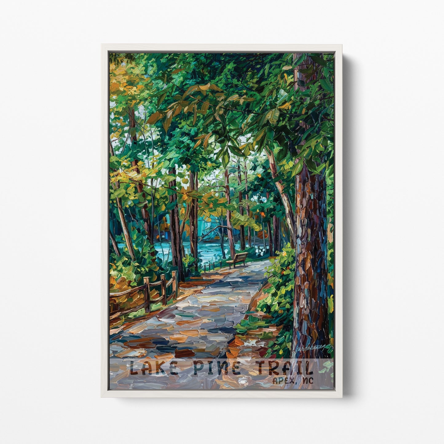 Apex NC - Lake Pine Trail