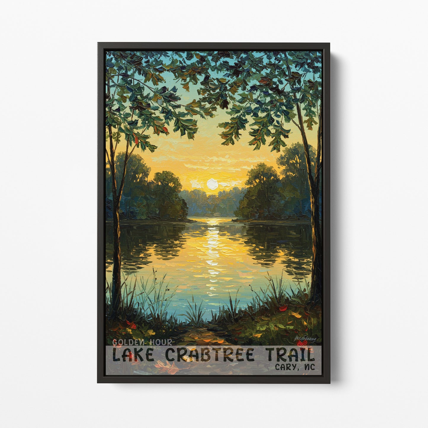 Cary NC - Lake Crabtree Trail - Golden Hour