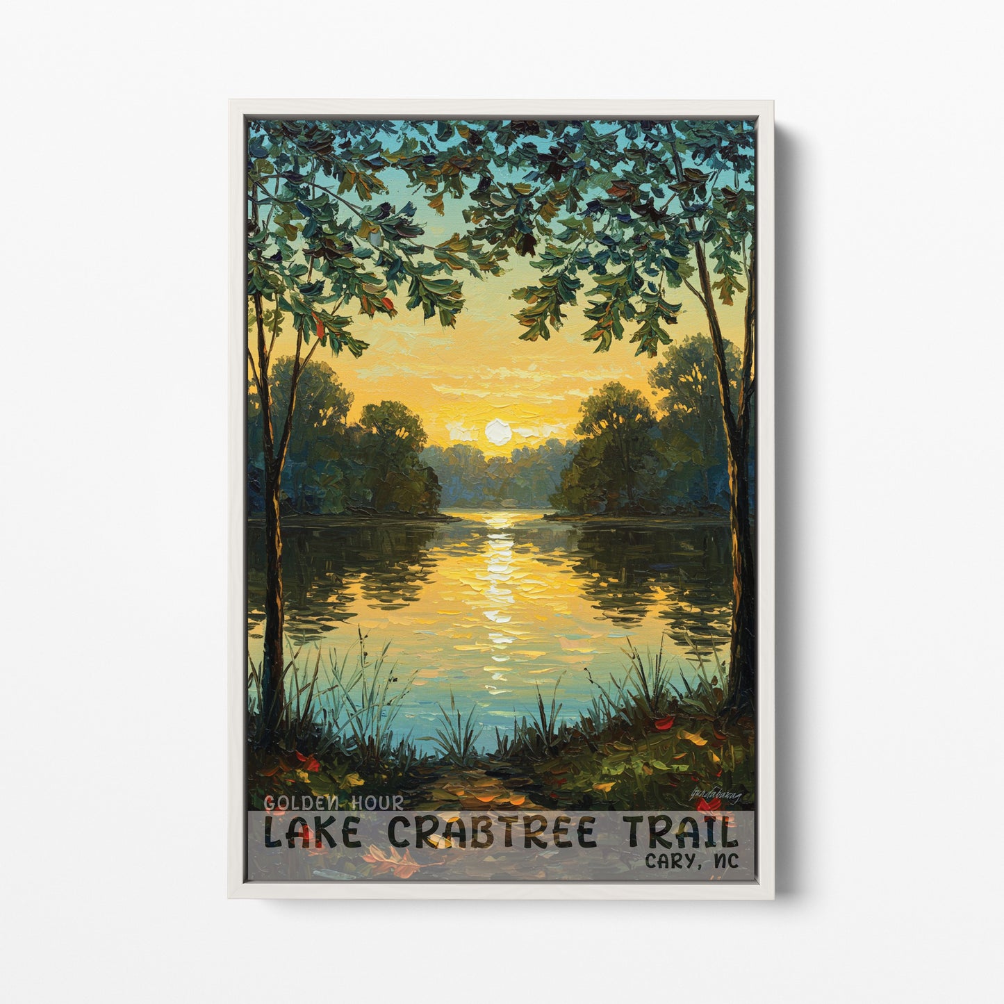 Cary NC - Lake Crabtree Trail - Golden Hour
