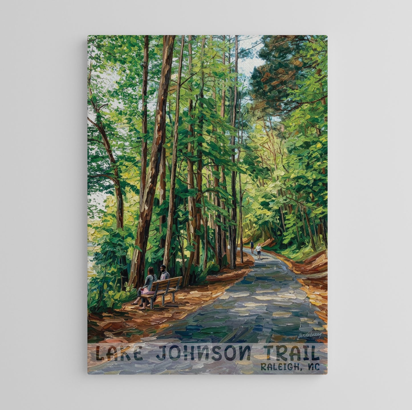 Raleigh NC - Lake Johnson Trail