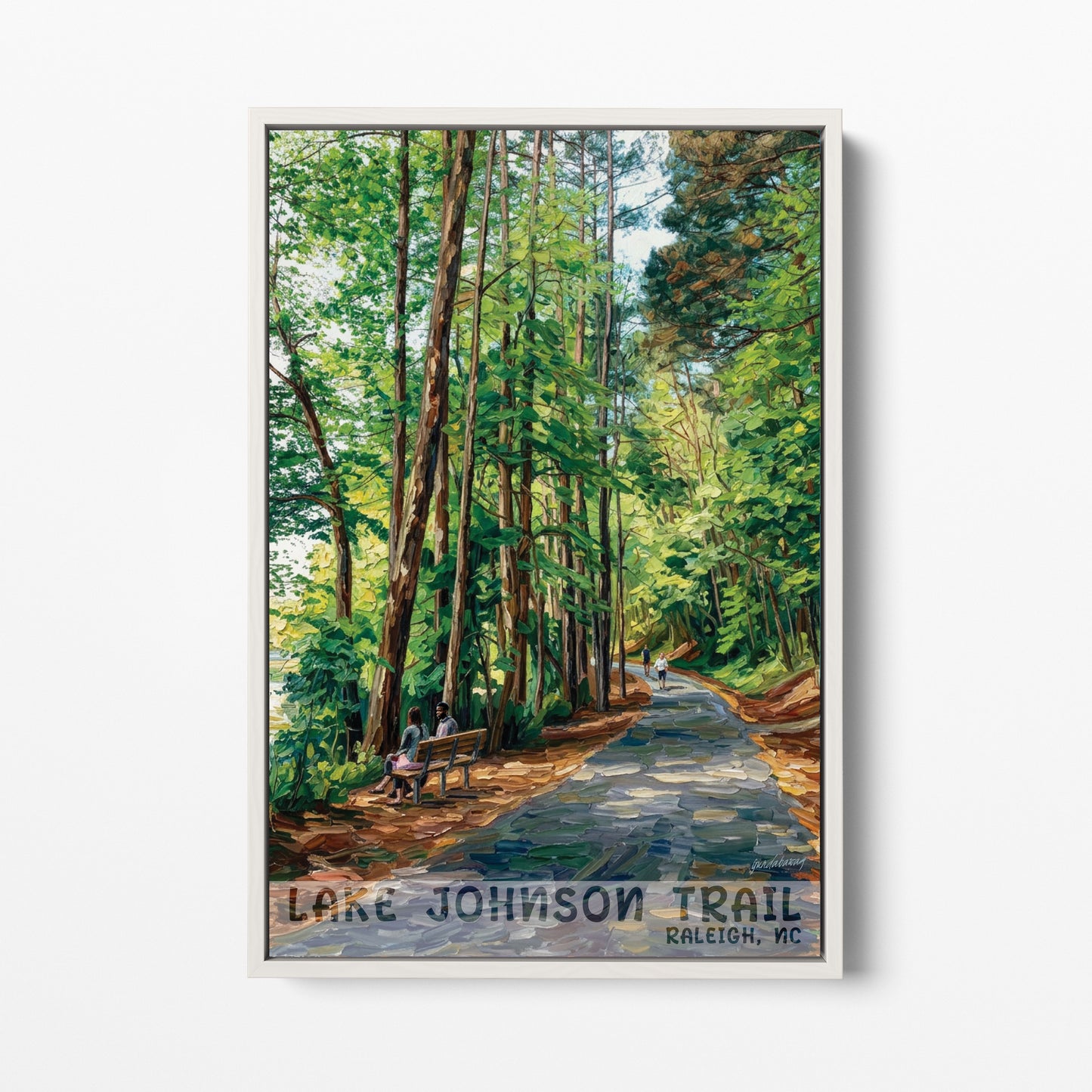 Raleigh NC - Lake Johnson Trail