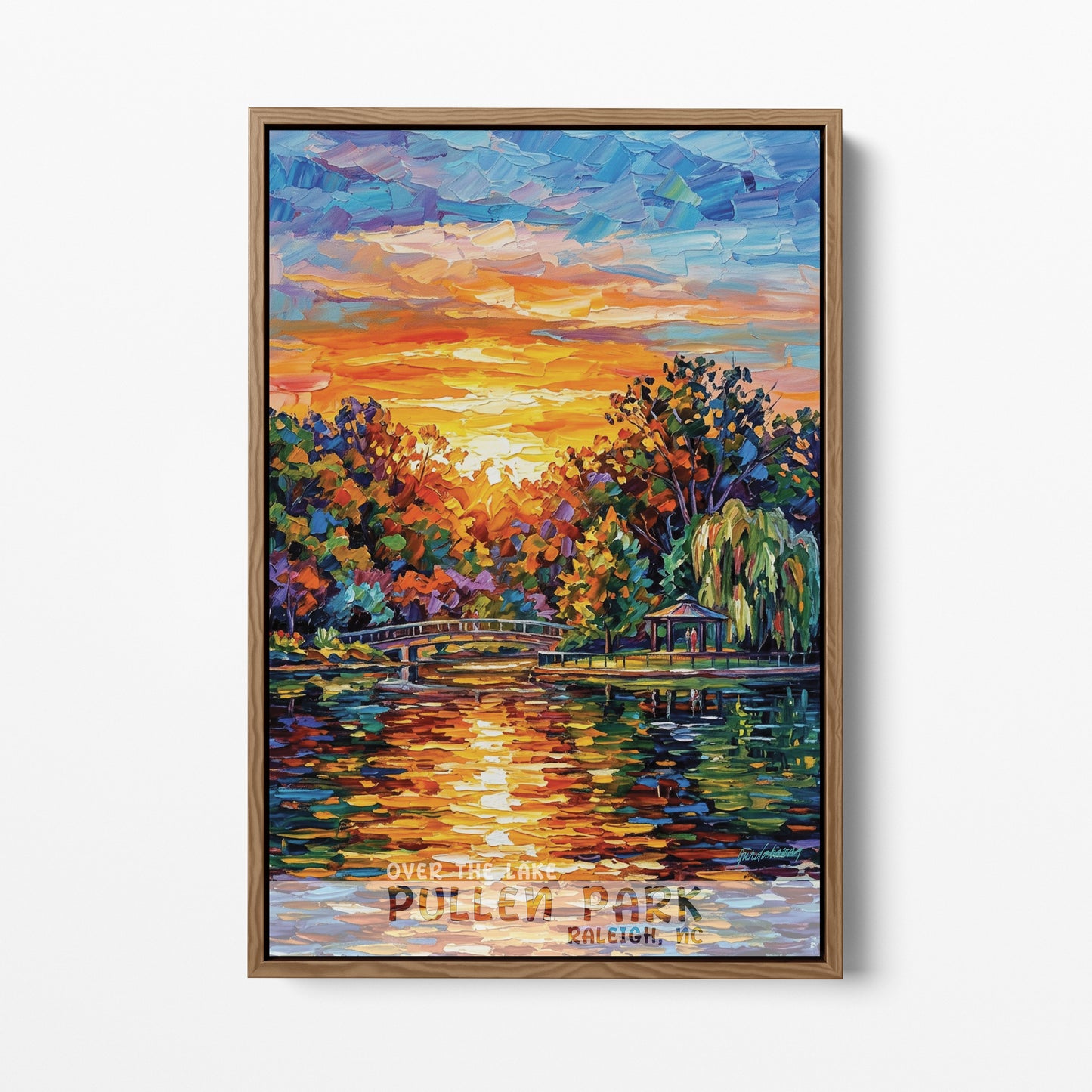 Raleigh NC - Over The Lake - Pullen Park